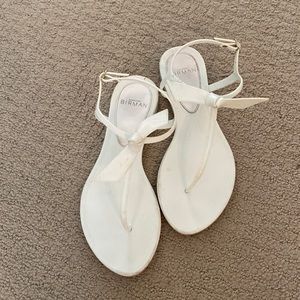 Alexandre Birman Clarita Jelly (Rubber) Sandals size 36 in White